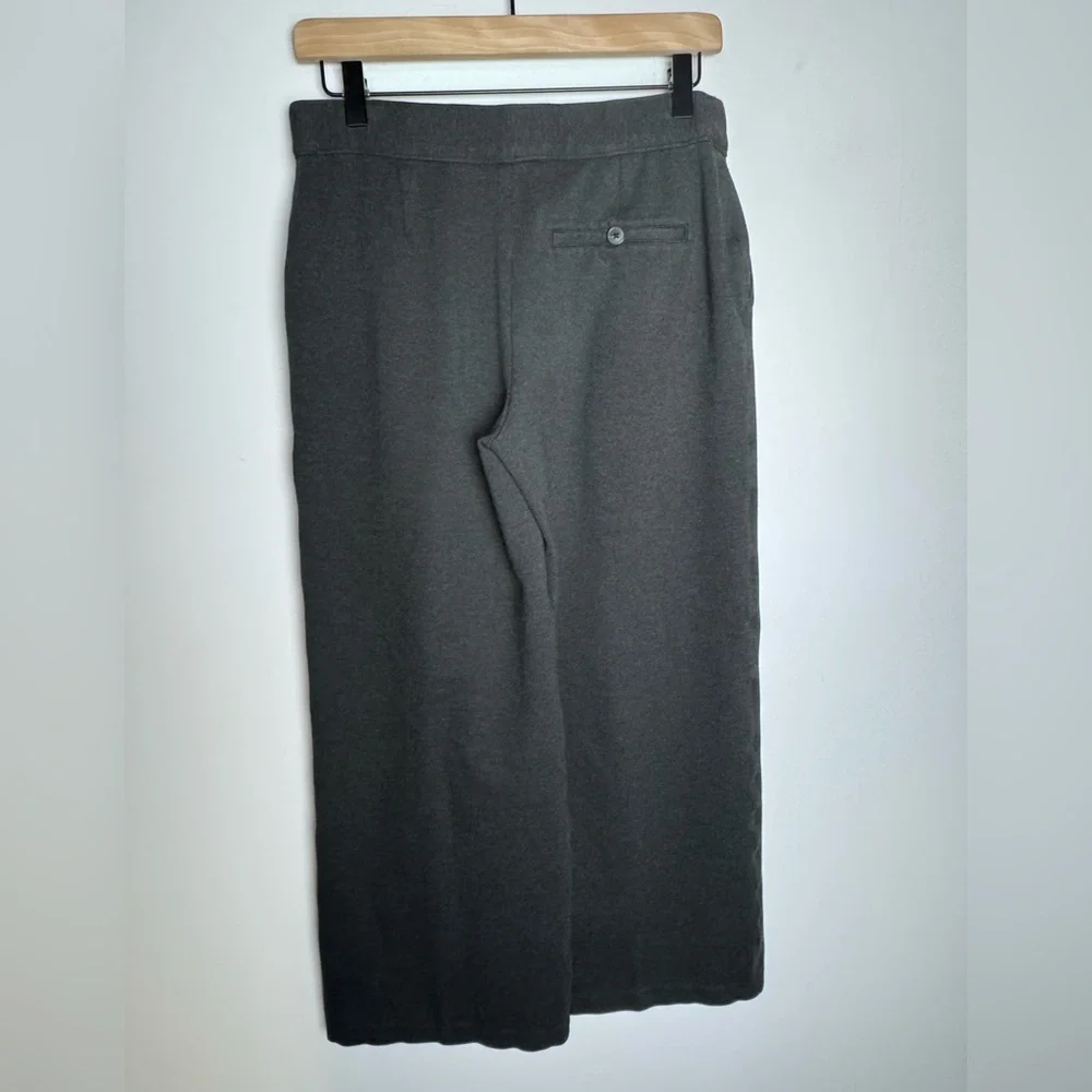 Spanx charcoal gray wide leg pant - Picture 3 of 7